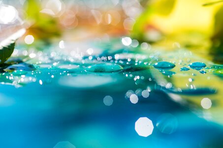 Drip bokeh light