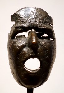 Monserrat Crying by Julio Gonzalez, c. 1938-1939, bronze - Scharf-Gerstenberg Collection - DSC03892