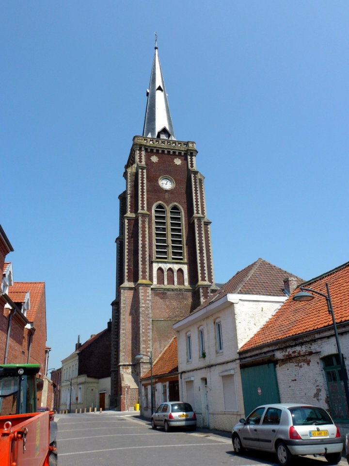 Mons-en-Pévèle (Nord, Fr) église 02