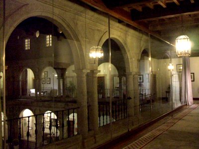 Monforte de Lemos - Monasterio de San Vicente de Pino, claustro 06