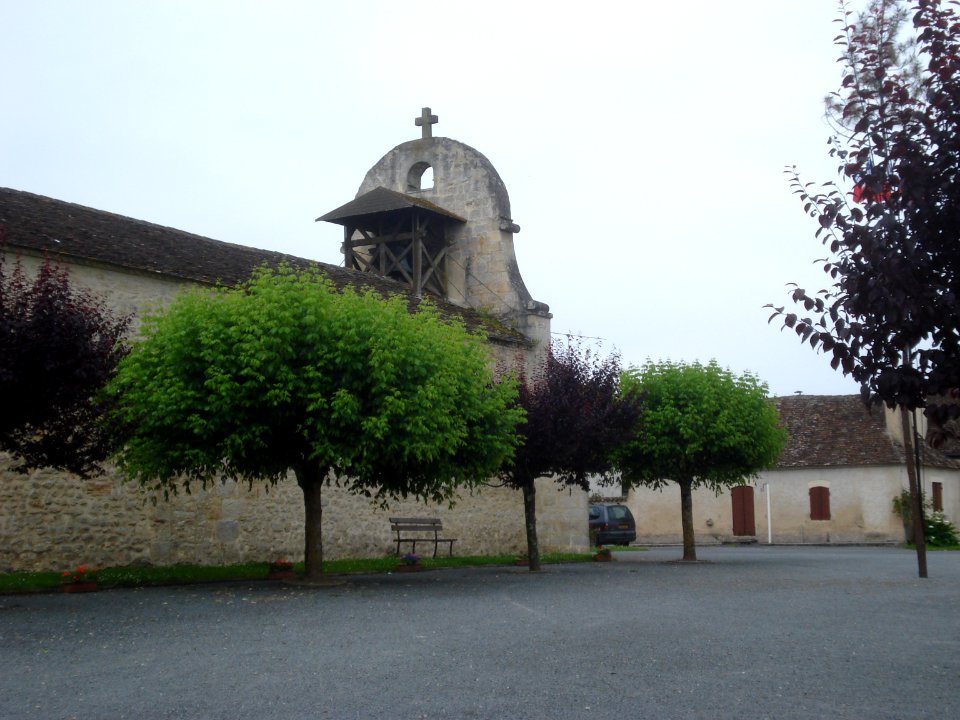 Monfaucon (Dordogne, Fr), church