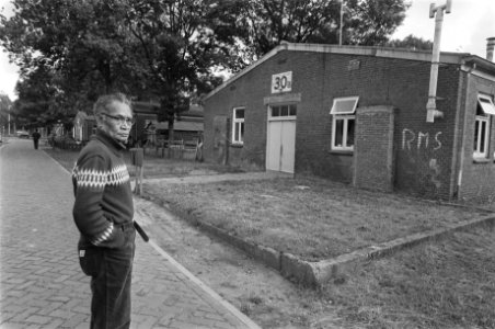 Molukse kamp Lunetten in Vught, voormalig concentratiekamp Vught, laatste barakk, Bestanddeelnr 933-0329
