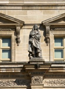 Molière Bernard Seurre Louvre cour Napoléon
