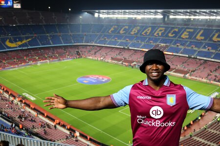 Aston villa fan new camp photo