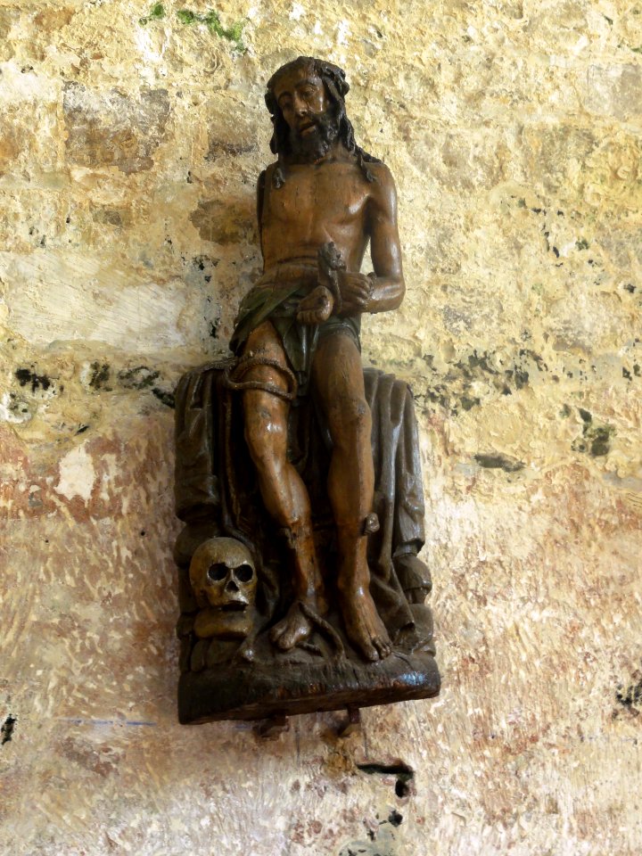 Montaigu (Aisne) Église Saint-Jean-Baptiste (13) statue Christ aux liens