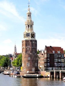 Montelbaanstoren aan de Oude Schans