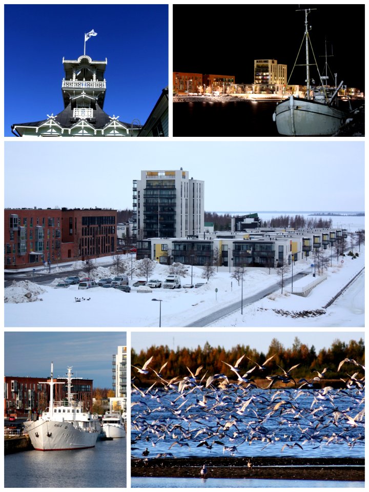Montage Toppilansaari Oulu