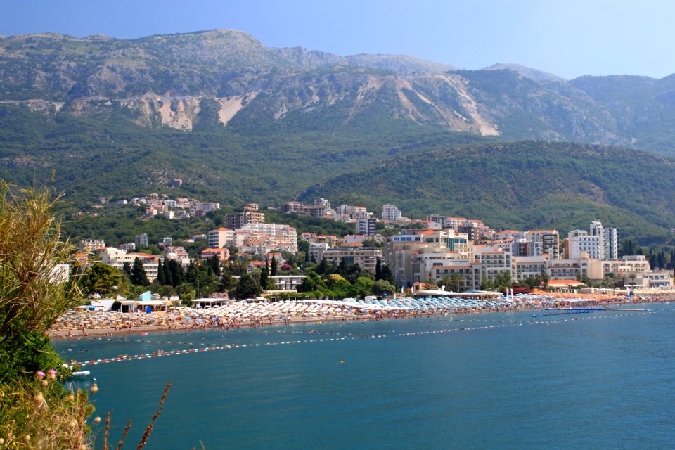 Montenegro Becici beach