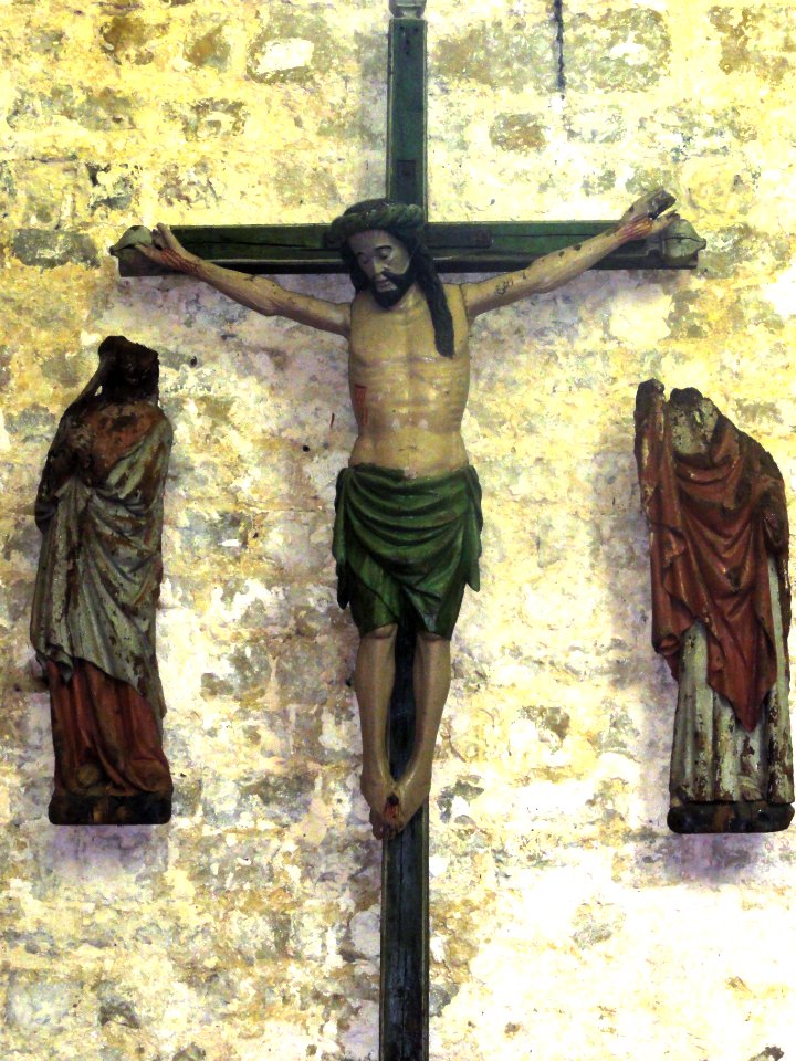 Montaigu (Aisne) Église Saint-Jean-Baptiste (10) calvaire