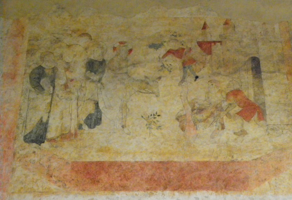 Mont-Dol (35) Église Saint-Pierre Fresques 1