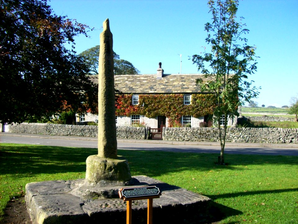 Monyash, market cross