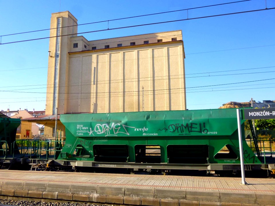 Monzón - Estación de tren de Monzón-Río Cinca 6