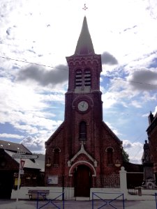 Montay (Nord, Fr) église