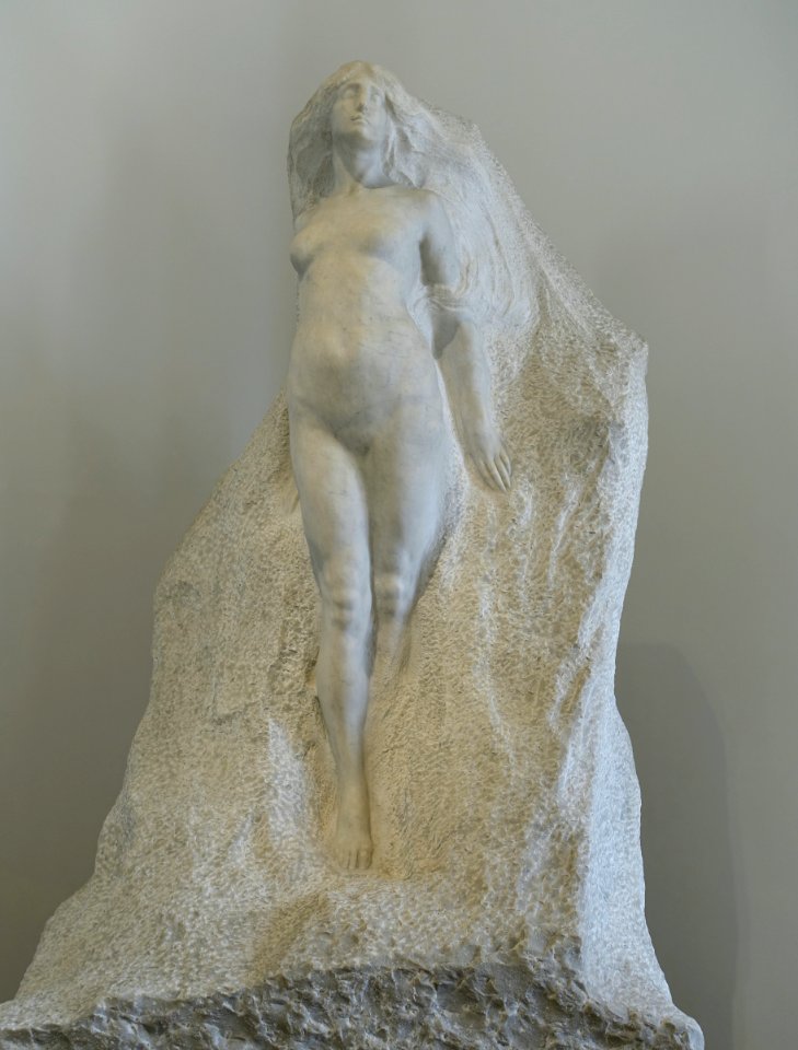 Monumento a Segantini, by Leonardo Bistolfi, 1908-1915 - Galleria nazionale d'arte moderna - Rome, Italy - DSC05618