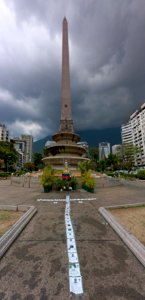 Monumento a los caidos en Plaza Francia