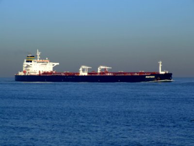 Montego p2 approaching Port of Rotterdam, Holland 11-Feb-2008