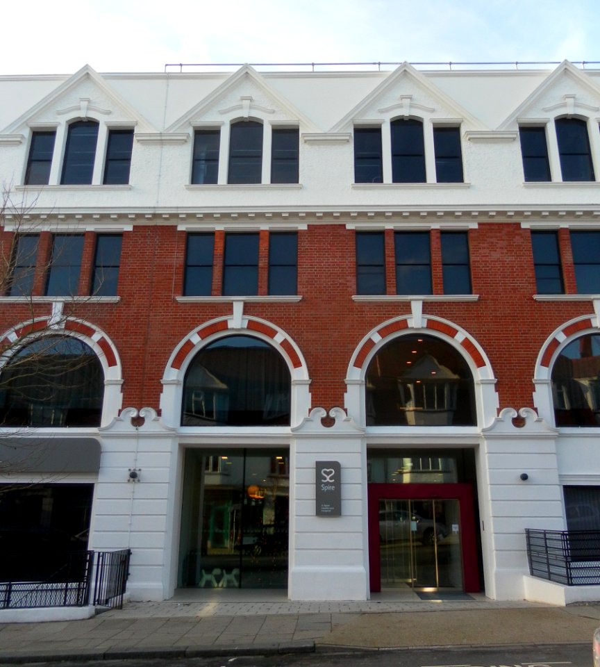 Montefiore Hospital, Hove (December 2012) -Side Entrance