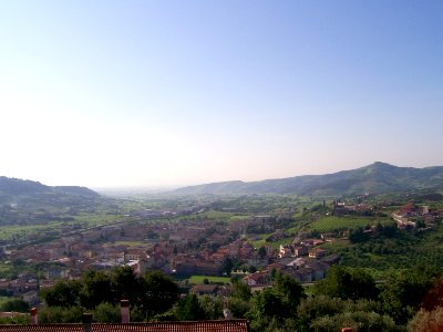 Montecchia veduta da nord