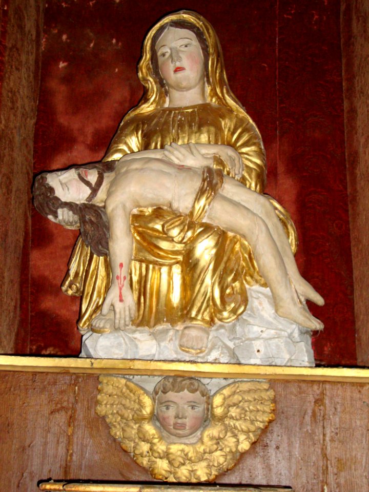 Montesquiou (Gers) Pietà dans l'eglise
