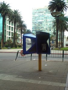 Montevideo pay phone