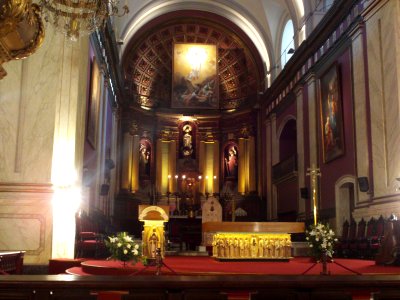 Montevideo metropolitan cathedral interior