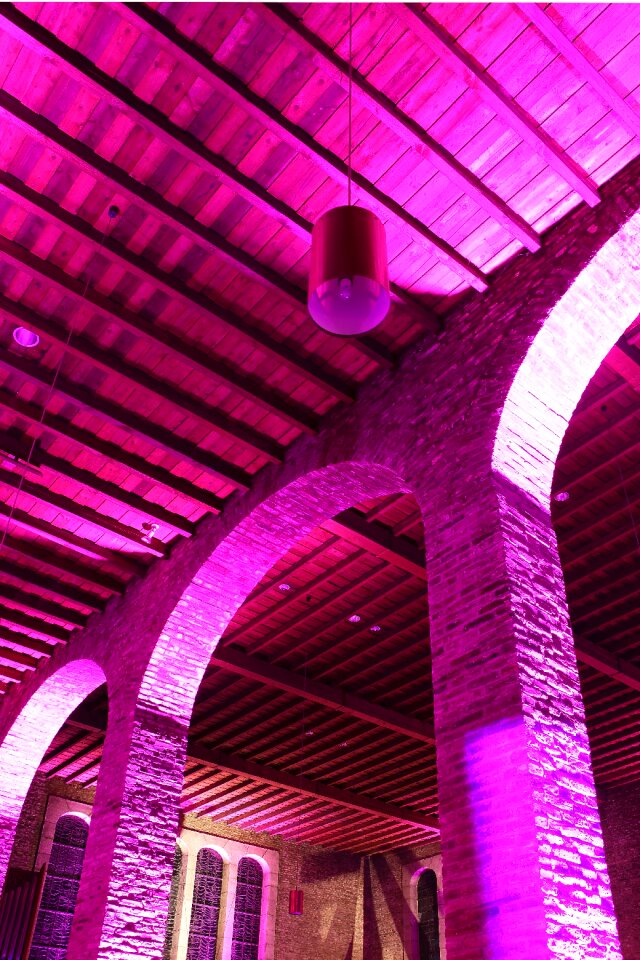 Cloister interior columnar