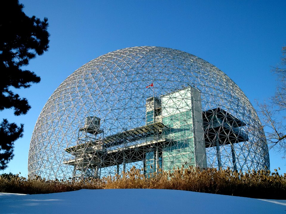 Montreal Biosphere in Winter 2016