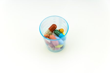 Pill health vitamin photo