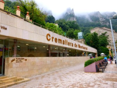 Montserrat - Estación del tren Cremallera 1