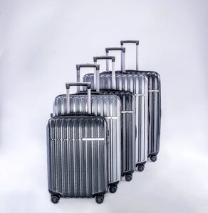 Luggage travel case metallic lugguage photo