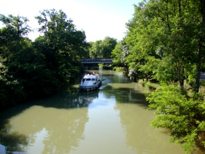 Montgiscard (Haute-Garonne, Fr) Canal du Midi photo