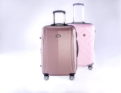 Luggage metallic luguagge case