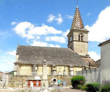 Monthelie Église Saint-Germain-d'Auxerre 1