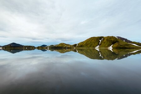 Nature outdoors reflection photo