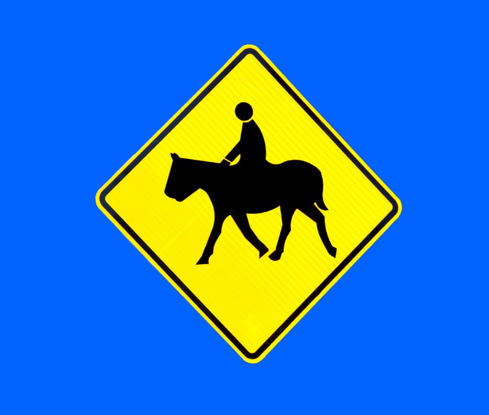 Safety warning sign signage