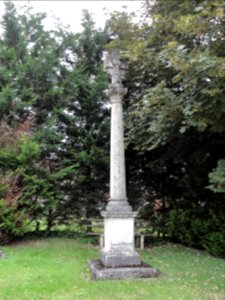 Montplonne (Meuse) croix de chemin 1844