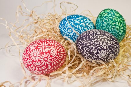 Easter egg easter decoration photo