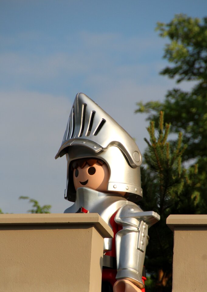 Childhood knight's castle childhood fantasy