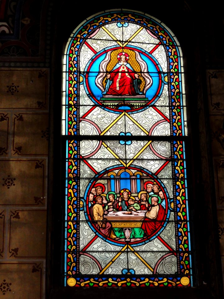 Montbazon (Indre-et-Loire) église, vitrail 05