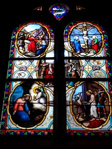 Montlouis-sur-Loire, église, vitrail 06