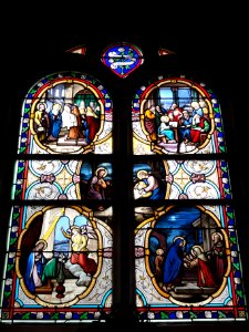 Montlouis-sur-Loire, église, vitrail 07