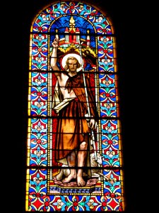 Montbazon (Indre-et-Loire) église, vitrail 12