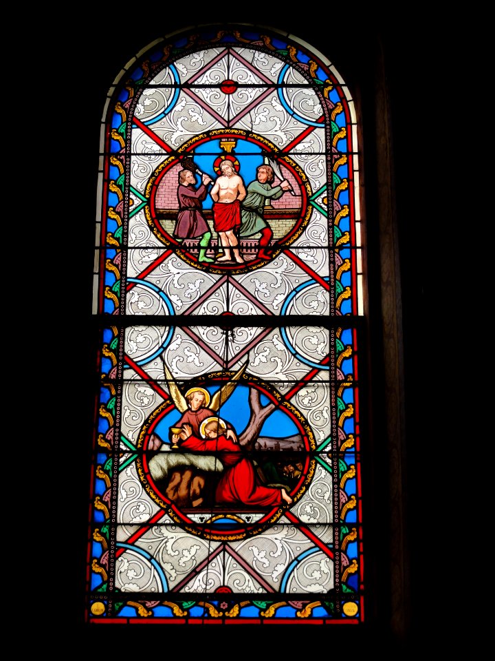 Montbazon (Indre-et-Loire) église, vitrail 03