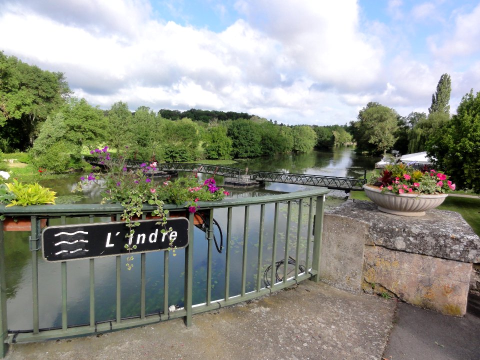 Montbazon (Indre-et-Loire) l'Indre