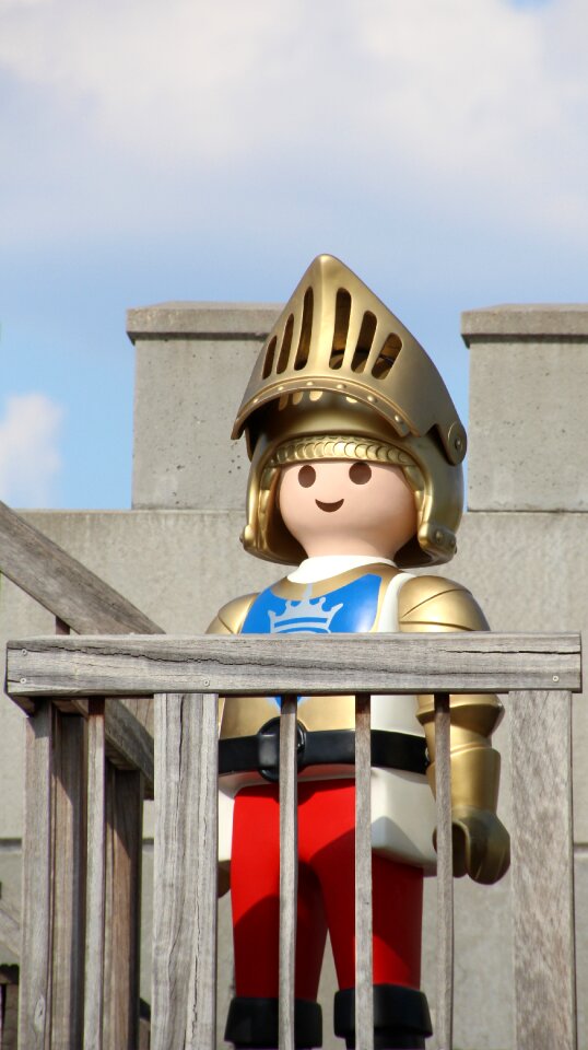 Childhood knight's castle childhood fantasy