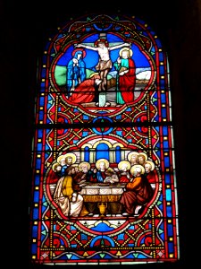 Montlouis-sur-Loire, église, vitrail 09