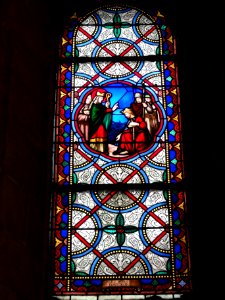 Montlouis-sur-Loire, église, vitrail 11