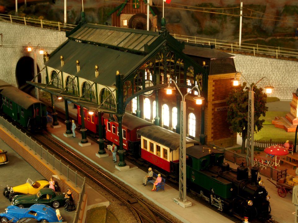 Model railway layout, Musée du jouet de Colmar, photo 3