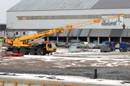 Mobile crane Toppila Oulu 20140306 02