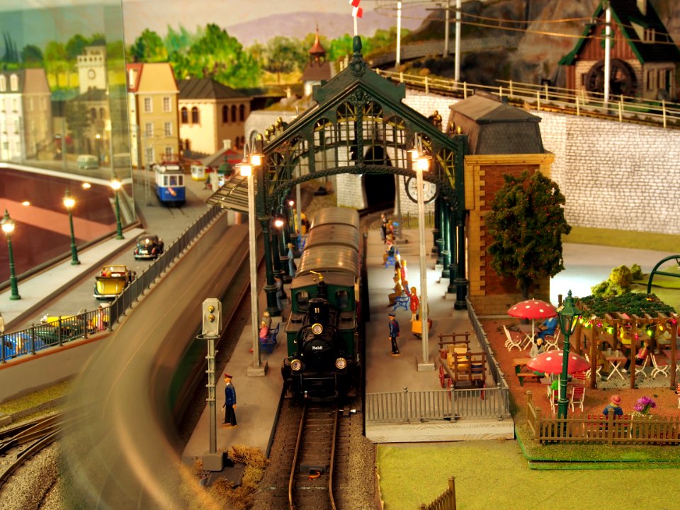 Model railway layout, Musée du jouet de Colmar, photo 4